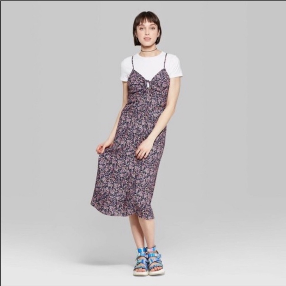 Wild Fable floral midi dress